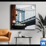 Spannbild Manhattan Quadrat Produktvorschau mit dem Bild Manhattan im Format Quadrat.