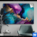 Spannbild Marmorstruktur Lavendel Querformat Produktvorschau mit dem Bild Marmorstruktur Lavendel im Format Querformat.