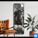 Spannbild Mystisches Pferd Mit Fluegeln Schmal Produktvorschau mit dem Bild Mystisches Pferd mit Flügeln im Format Schmal.