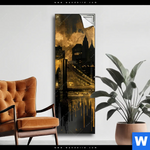 Spannbild Nachtleuchten Ueber Manhattan Schmal Produktvorschau mit dem Bild Nachtleuchten über Manhattan im Format Schmal.