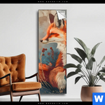Spannbild Naturpoesie Mit Fuchs Schmal Produktvorschau mit dem Bild Naturpoesie mit Fuchs im Format Schmal.