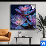 Spannbild Neon Sukkulenten Quadrat Produktvorschau mit dem Bild Neon Sukkulenten im Format Quadrat.