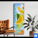 Spannbild Obst Unter Wasser Schmal Produktvorschau mit dem Bild Obst unter Wasser im Format Schmal.