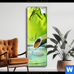 Spannbild Orchidee Im Japanischer Brunnen Schmal Produktvorschau mit dem Bild Orchidee im japanischer Brunnen im Format Schmal.