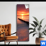 Spannbild Ostsee Sonnenuntergang Schmal Produktvorschau mit dem Bild Ostsee Sonnenuntergang im Format Schmal.