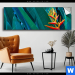 Spannbild Paradiesvogelblume Panorama Produktvorschau mit dem Bild Paradiesvogelblume im Format Panorama.