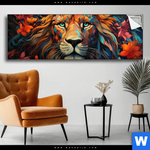 Spannbild Pop Art Leo Panorama Produktvorschau mit dem Bild Pop Art Leo im Format Panorama.