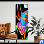 Spannbild Regenbogen Chamaeleon No 2 Schmal Produktvorschau mit dem Bild Regenbogen Chamäleon No.2 im Format Schmal.