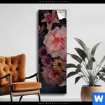 Spannbild Romantische Blumenillustration Schmal Produktvorschau mit dem Bild Romantische Blumenillustration im Format Schmal.