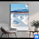 Spannbild Salzlandschaft In Den Anden Hochformat Produktvorschau mit dem Bild Salzlandschaft in den Anden im Format Hochformat.