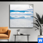 Spannbild Salzsee In Bolivien Quadrat Produktvorschau mit dem Bild Salzsee in Bolivien im Format Quadrat.