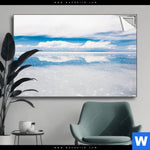 Spannbild Salzsee In Bolivien Querformat Produktvorschau mit dem Bild Salzsee in Bolivien im Format Querformat.