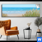 Spannbild Sandstrand Panorama Produktvorschau mit dem Bild Sandstrand im Format Panorama.