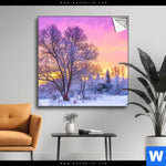 Spannbild Schoene Winterlandschaft Quadrat Produktvorschau mit dem Bild Schöne Winterlandschaft im Format Quadrat.