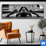 Spannbild Schoenheit Der Frau Panorama Produktvorschau mit dem Bild Schönheit der Frau im Format Panorama.