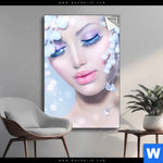 Spannbild Schoenheit In Frost Und Kristall Hochformat Produktvorschau mit dem Bild Schönheit in Frost und Kristall im Format Hochformat.