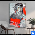 Spannbild Schweigsame Frau Hochformat Produktvorschau mit dem Bild Schweigsame Frau im Format Hochformat.