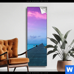 Spannbild Sonnenuntergang Auf Den Malediven Schmal Produktvorschau mit dem Bild Sonnenuntergang auf den Malediven im Format Schmal.