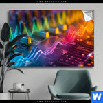 Spannbild Sound Wave Querformat Produktvorschau mit dem Bild Sound Wave im Format Querformat.