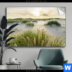Spannbild Strand Mit Sandduenen Querformat Produktvorschau mit dem Bild Strand mit Sanddünen im Format Querformat.