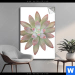 Spannbild Sukkulente No 1 Hochformat Produktvorschau mit dem Bild Sukkulente No.1 im Format Hochformat.