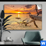 Spannbild Traumhafte Meereskulisse Querformat Produktvorschau mit dem Bild Traumhafte Meereskulisse im Format Querformat.