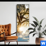 Spannbild Verzauberte Winterlandschaft Schmal Produktvorschau mit dem Bild Verzauberte Winterlandschaft im Format Schmal.