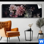 Spannbild Vintage Blumen Panorama Produktvorschau mit dem Bild Vintage Blumen im Format Panorama.