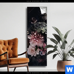 Spannbild Vintage Blumen Schmal Produktvorschau mit dem Bild Vintage Blumen im Format Schmal.