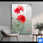 Spannbild Vintage Klatschmohn Hochformat Produktvorschau mit dem Bild Vintage Klatschmohn im Format Hochformat.
