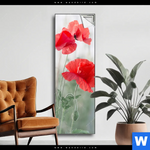 Spannbild Vintage Klatschmohn Schmal Produktvorschau mit dem Bild Vintage Klatschmohn im Format Schmal.