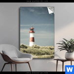 Spannbild Vintage Leuchtturm Hochformat Produktvorschau mit dem Bild Vintage Leuchtturm im Format Hochformat.