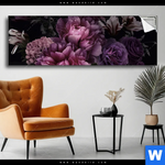 Spannbild Vintage Pfingstrosen Panorama Produktvorschau mit dem Bild Vintage Pfingstrosen im Format Panorama.