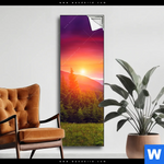 Spannbild Wald Bei Sonnenuntergang Schmal Produktvorschau mit dem Bild Wald bei Sonnenuntergang im Format Schmal.