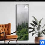 Spannbild Wald Im Nebel Schmal Produktvorschau mit dem Bild Wald im Nebel im Format Schmal.