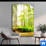 Spannbild Waldpanorama Hochformat Produktvorschau mit dem Bild Waldpanorama im Format Hochformat.