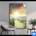 Spannbild Weg Zum Strand Hochformat Produktvorschau mit dem Bild Weg zum Strand im Format Hochformat.