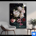 Spannbild Weisse Pfingstrosen Hochformat Produktvorschau mit dem Bild Weiße Pfingstrosen im Format Hochformat.