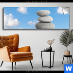 Spannbild Zen Spa Steine Panorama Produktvorschau mit dem Bild Zen Spa Steine im Format Panorama.
