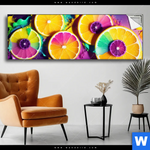 Spannbild Zitronen Neon Farbe Panorama Produktvorschau mit dem Bild Zitronen Neon Farbe im Format Panorama.
