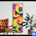 Spannbild Zitronen Neon Farbe Schmal Produktvorschau mit dem Bild Zitronen Neon Farbe im Format Schmal.