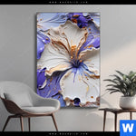 Wechselmotiv Abstrakte Blumenformen Hochformat Produktvorschau mit dem Bild Abstrakte Blumenformen im Format Hochformat.