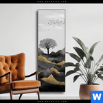 Wechselmotiv Abstrakte Landschaft No 2 Schmal Produktvorschau mit dem Bild Abstrakte Landschaft No.2 im Format Schmal.