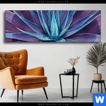 Wechselmotiv Agavenblaetter Panorama Produktvorschau mit dem Bild Agavenblätter im Format Panorama.