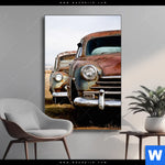 Wechselmotiv Alte Rostige Autos Hochformat Produktvorschau mit dem Bild Alte rostige Autos im Format Hochformat.