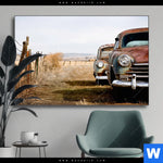 Wechselmotiv Alte Rostige Autos Querformat Produktvorschau mit dem Bild Alte rostige Autos im Format Querformat.