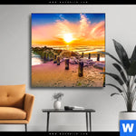 Wechselmotiv Am Strand Quadrat Produktvorschau mit dem Bild Am Strand im Format Quadrat.