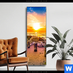 Wechselmotiv Am Strand Schmal Produktvorschau mit dem Bild Am Strand im Format Schmal.