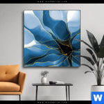 Wechselmotiv Aquarell Blume Quadrat Produktvorschau mit dem Bild Aquarell Blume im Format Quadrat.