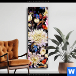 Wechselmotiv Aquarell Von Wilden Blumen Schmal Produktvorschau mit dem Bild Aquarell von wilden Blumen im Format Schmal.